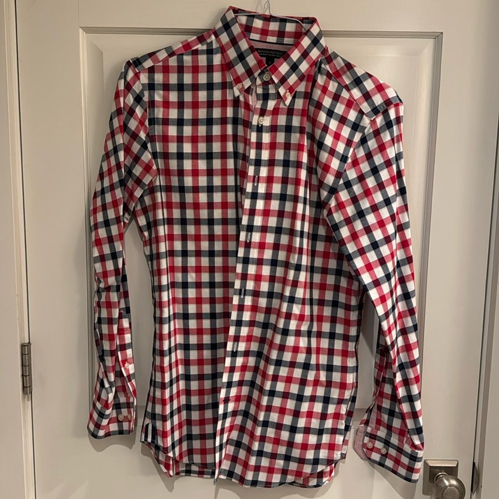 Banana Republic Tailored Slim Fit Dress Shirt